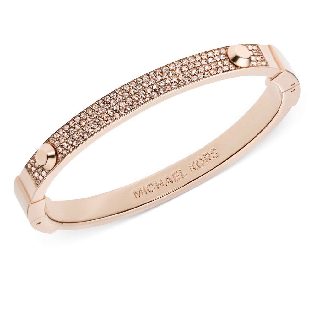 MK Gold Rose Bangle bracelet